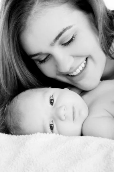 Madre y bebé — Foto de Stock