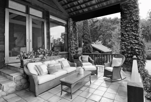 Vacker veranda — Stockfoto