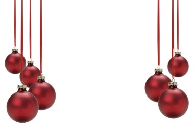 Hanging ornaments clipart