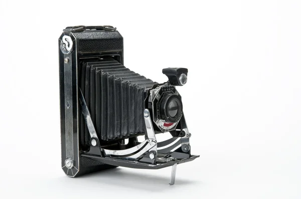 Antik összecsukható fényképezőgép — Stock Fotó