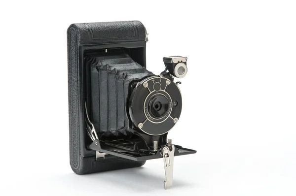 Antieke vouwen camera — Stockfoto
