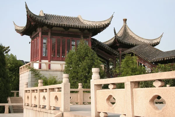 China Die Alten Chinesischen Tempel Und Pagoden — Stockfoto