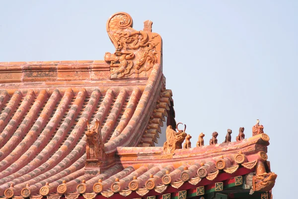Un fragment du toit du Palais Impérial — Photo