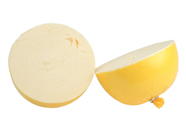 Head Cheese Yellow Box Isolated White Background — Stock Photo, Image