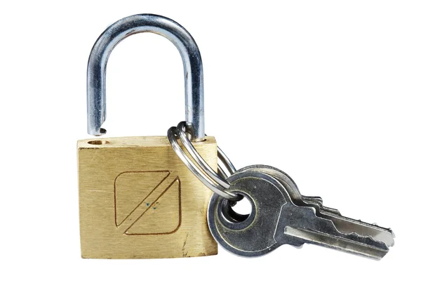 Lock and keys — Stock Photo, Image