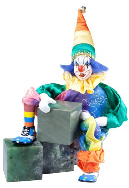 el payaso con cubos de un nefrita