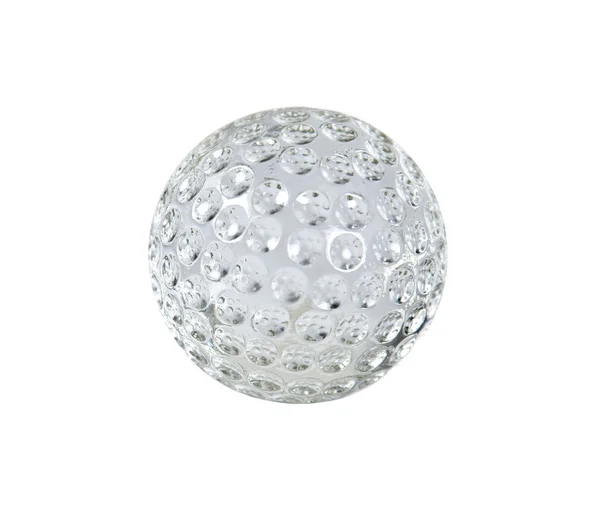 М'яч для гольфу кристал — стокове фото
