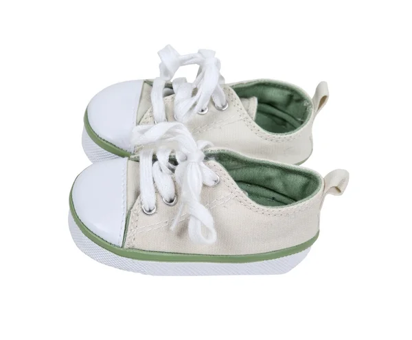 Zapatos de lona bebé —  Fotos de Stock