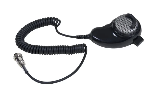 Micrófono de lágrima y cable — Foto de Stock