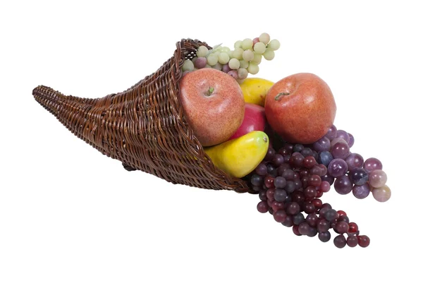 Füllhorn aus Früchten — Stockfoto