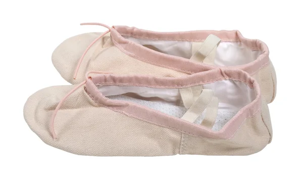 Pinkfarbene Ballettschuhe — Stockfoto
