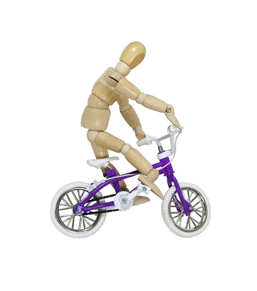Montar bicicleta deportiva — Foto de Stock