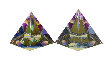 Crystal Pyramids clipart