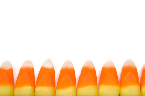 Row of Candy Corn — Stock Photo, Image