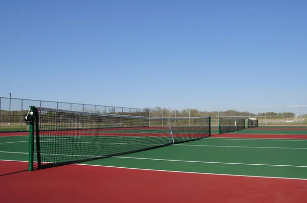 Tennisbanen — Stockfoto