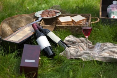 Picnic still life clipart