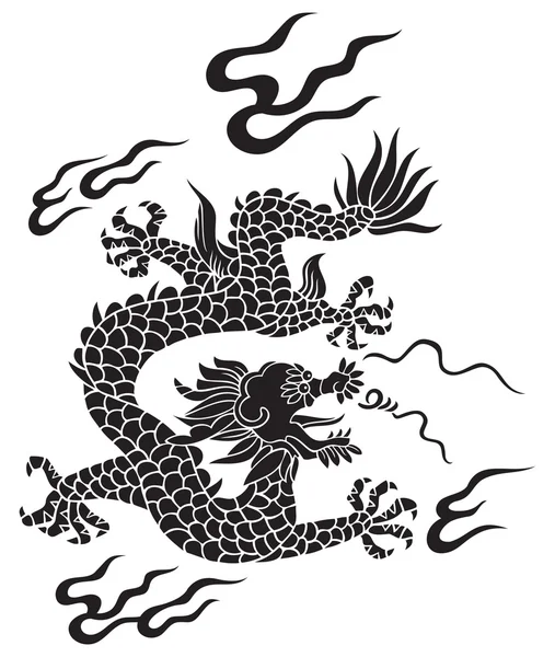 Kinesisk drake — Stockfoto