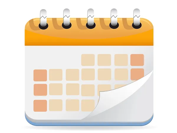 Calendar Vector — Stock Vector