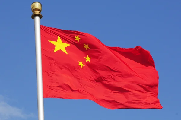 stock image Chinese flag