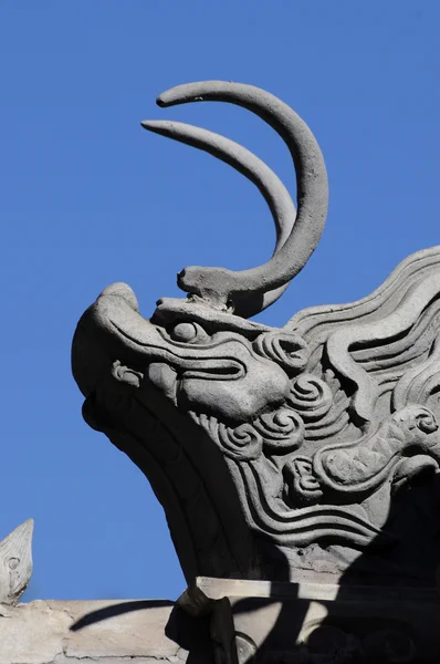 Dragón patrón estatua — Foto de Stock