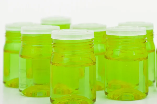 Cosmetic glass containers — Stock Photo, Image