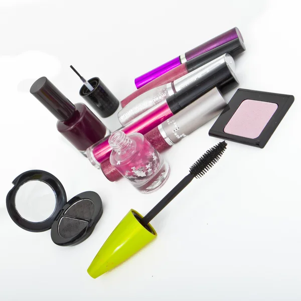 Collectie van make-up — Stockfoto