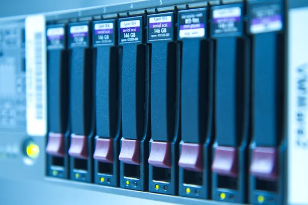 Cluster di hard disk — Foto Stock