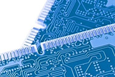 Memory module close up clipart