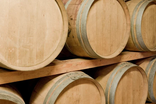 stock image Wine barrels