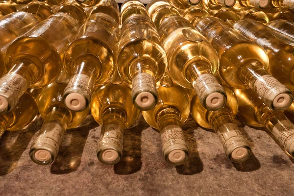 Bottiglie di vino — Foto Stock