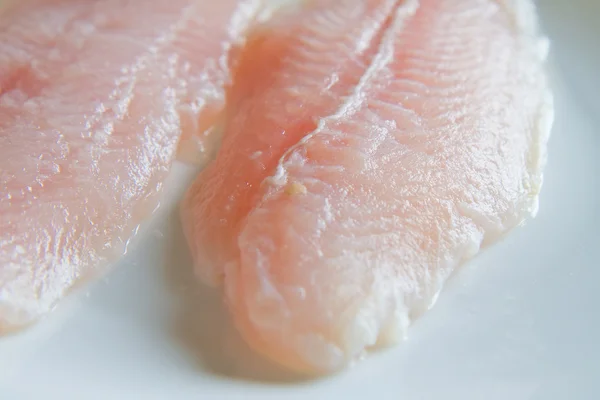 stock image Raw fish fillet