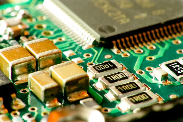 Elektronikus áramköri — Stock Fotó