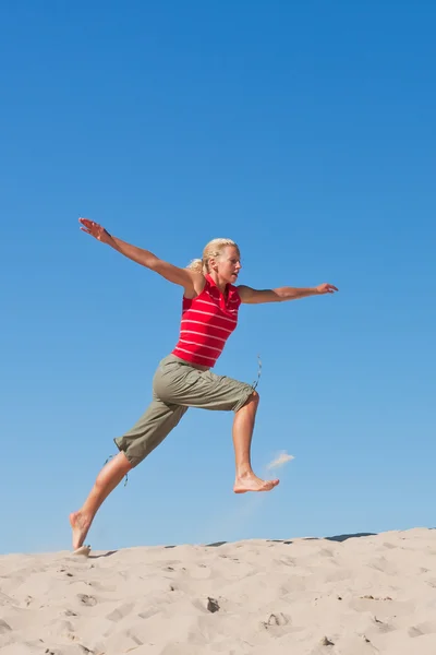 stock image Woman exercising