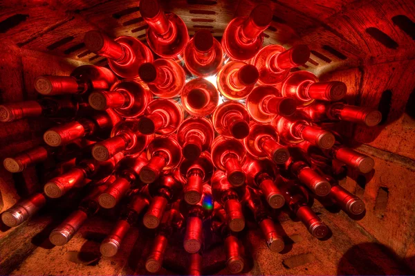 Wijnflessen — Stockfoto