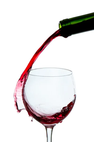 Stock image Pouring red wine