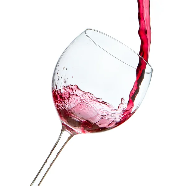 Verter vino tinto — Foto de Stock