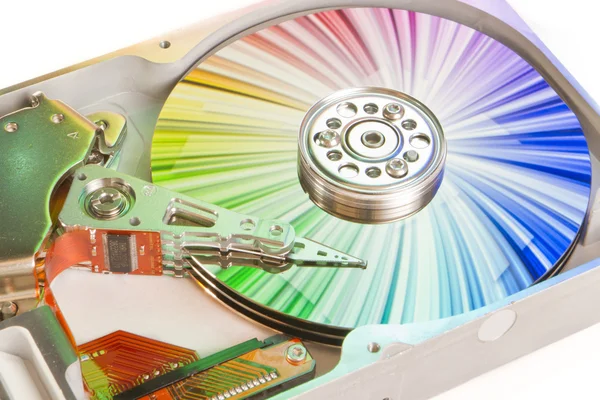 Hard drive internals — Stock Photo, Image