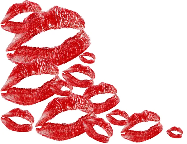 Lámina de labios rojos —  Fotos de Stock