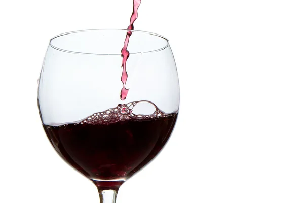 Nalanie czerwonego wina — Zdjęcie stockowe