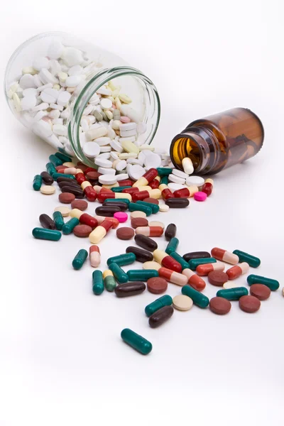Tablets and capsules — Stock Photo, Image