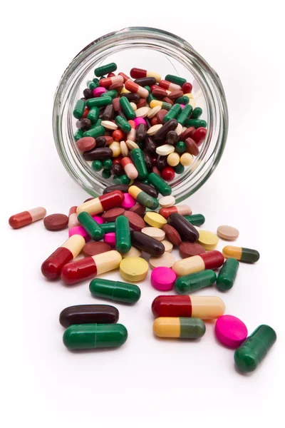 Comprimidos y cápsulas — Foto de Stock