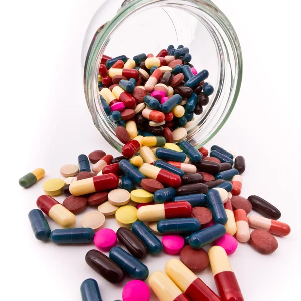 Tabletter og kapsler – stockfoto