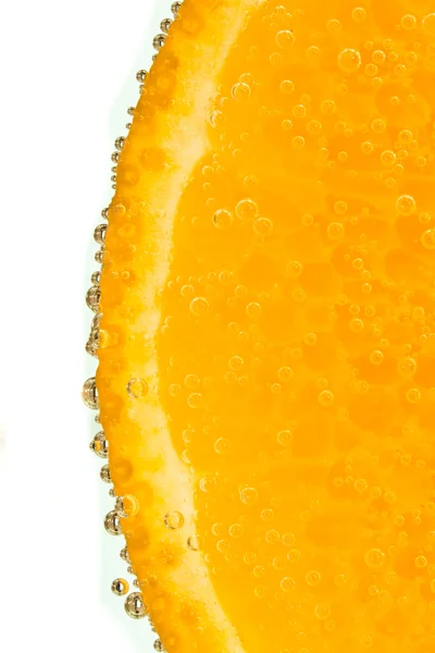 Mandarina con burbujas — Foto de Stock