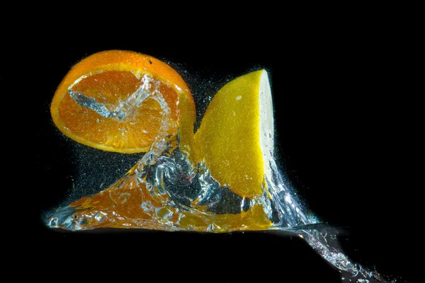 Spruzzi di frutta — Foto Stock