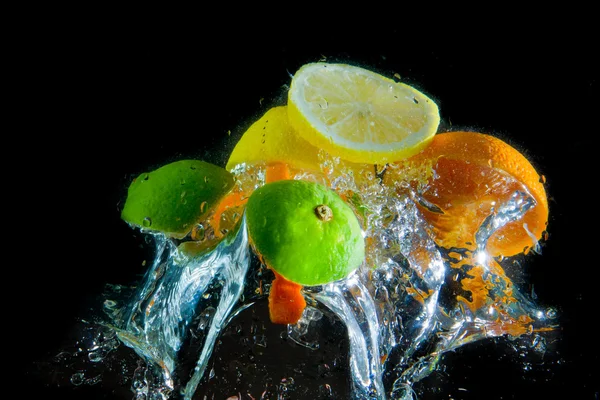 Splash φρούτων — Φωτογραφία Αρχείου