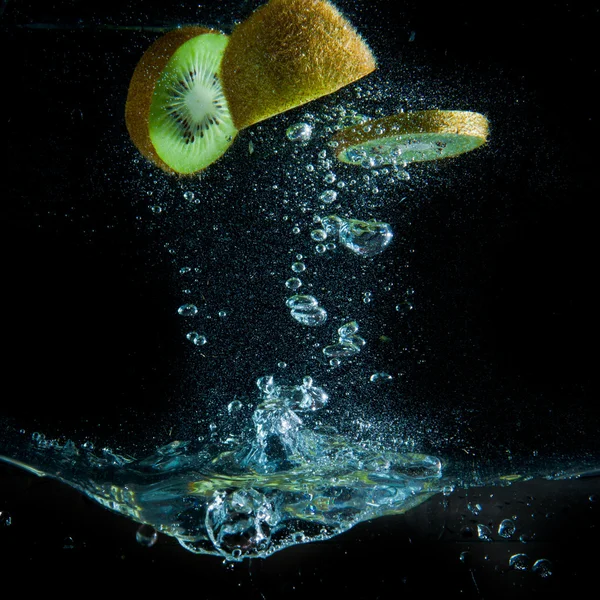 Kivi splash — Stok fotoğraf