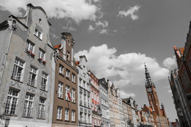 Historic city of Gdansk clipart