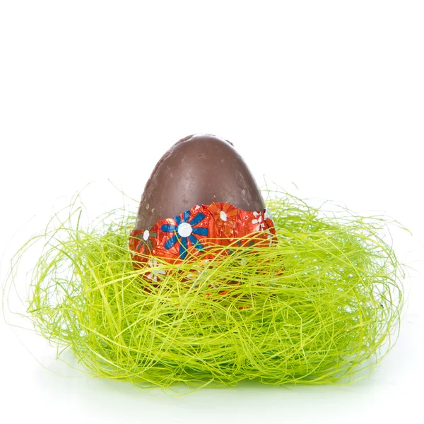Csokoládé húsvéti tojás — Stock Fotó