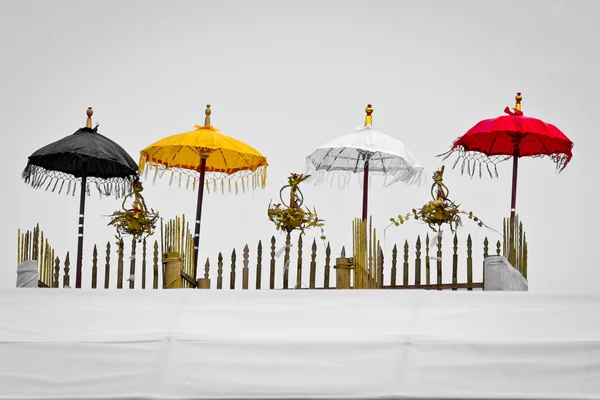 Symbolic hindu umbrella — Stock Photo, Image