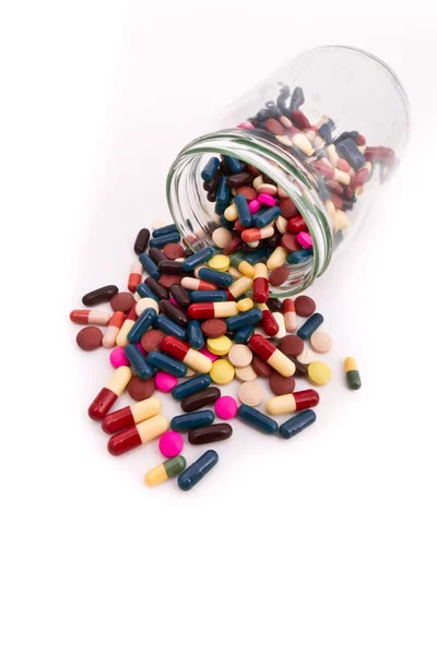 Tabletta és kapszula — Stock Fotó
